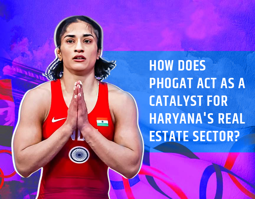 How does Phogat act as a catalyst for Haryana's Real Estate Sector? Omaxe