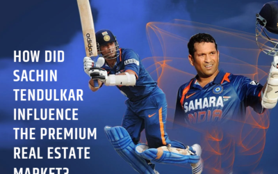 How did Sachin Tendulkar influence the Premium real estate market?