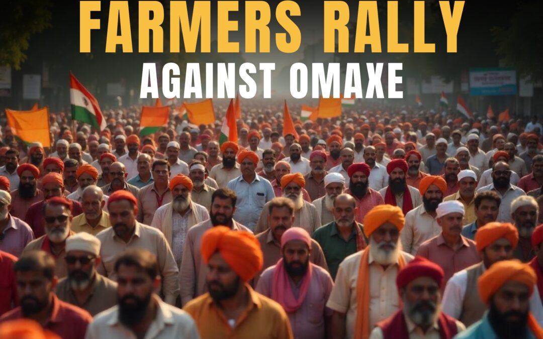 Farmers Rally Against Omaxe